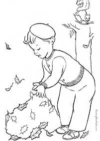 autumn coloring pages - page 42
