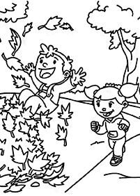 autumn coloring pages - page 46