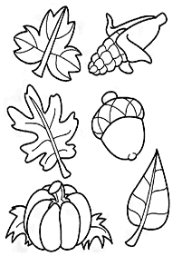 autumn coloring pages - page 48