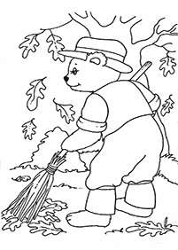 autumn coloring pages - page 7