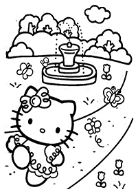 spring coloring pages - page 1