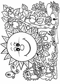 spring coloring pages - page 30