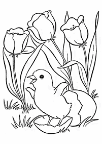 spring coloring pages - page 34