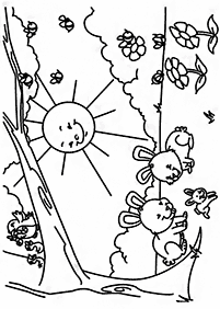 spring coloring pages - page 42