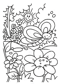 spring coloring pages - page 44