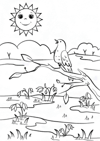 spring coloring pages - page 77