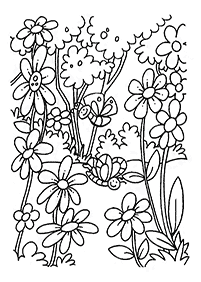 spring coloring pages - page 79