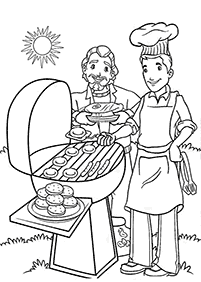 summer coloring pages - page 13