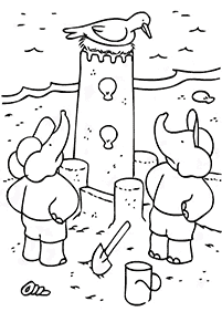 summer coloring pages - page 15