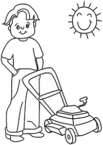 summer coloring pages - page 30