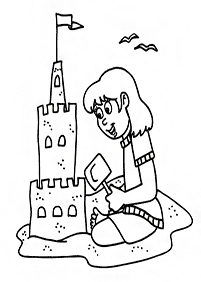 summer coloring pages - page 4