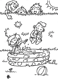 summer coloring pages - page 42