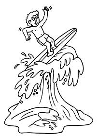 summer coloring pages - page 48