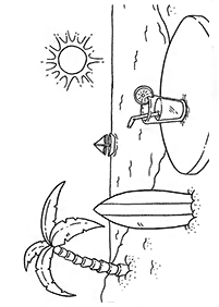 summer coloring pages - page 5