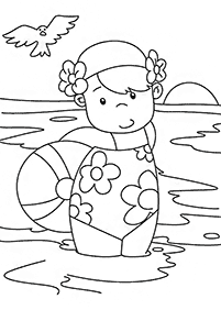 summer coloring pages - page 53
