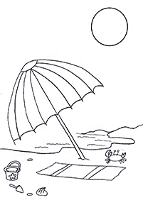 summer coloring pages - page 6