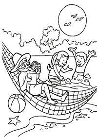 summer coloring pages - page 63