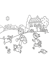 Summer - Printable Coloring Pages