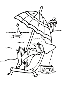 summer coloring pages - page 79