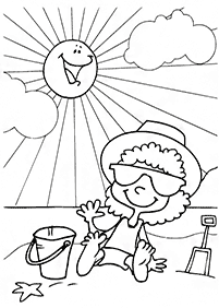 summer coloring pages - page 81