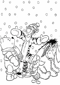 winter coloring pages - page 1