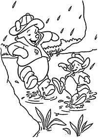 winter coloring pages - page 17