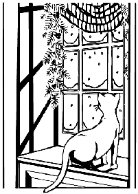 winter coloring pages - Page 21