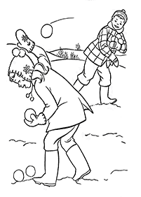 winter coloring pages - Page 28