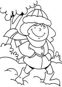 winter coloring pages - page 30