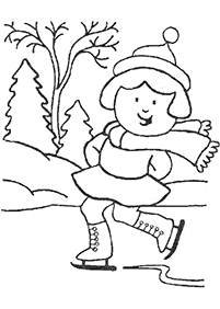 winter coloring pages - page 39