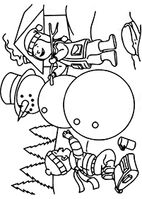 winter coloring pages - page 43