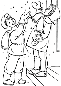 winter coloring pages - page 53