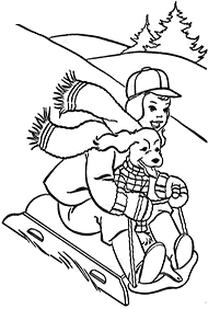 winter coloring pages - page 57