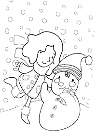 winter coloring pages - page 65