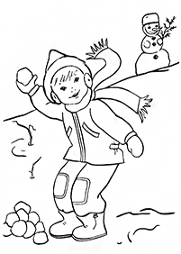 winter coloring pages - page 70
