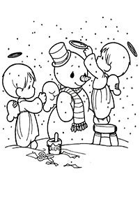 winter coloring pages - page 72