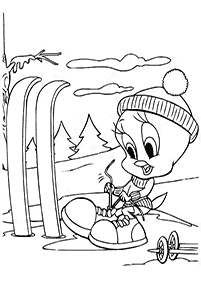 winter coloring pages - page 76