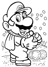 winter coloring pages - page 78