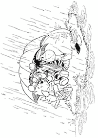 winter coloring pages - page 9