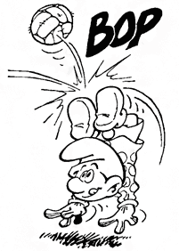 smurfs coloring pages - Page 2
