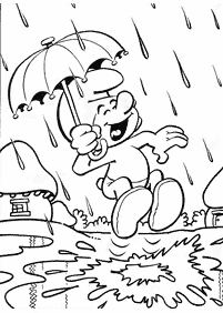 smurfs coloring pages - Page 20