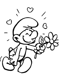 smurfs coloring pages - Page 21