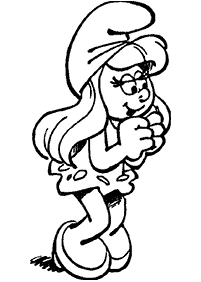 smurfs coloring pages - Page 23