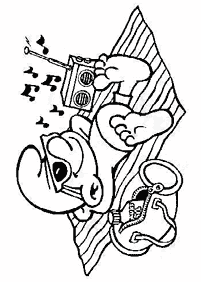 smurfs coloring pages - page 63