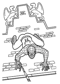 spiderman coloring pages - page 10