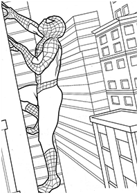 spiderman coloring pages - page 31
