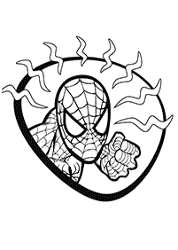spiderman coloring pages - page 32