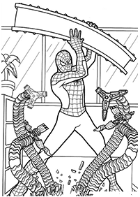 spiderman coloring pages - page 35