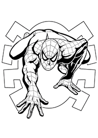 spiderman coloring pages - page 38