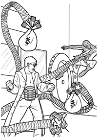 spiderman coloring pages - page 39